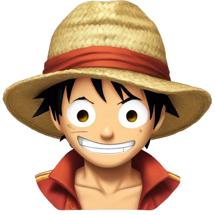 Luffy one piece  emoji