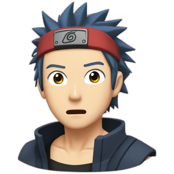 Naruto disant "dattebayo" emoji