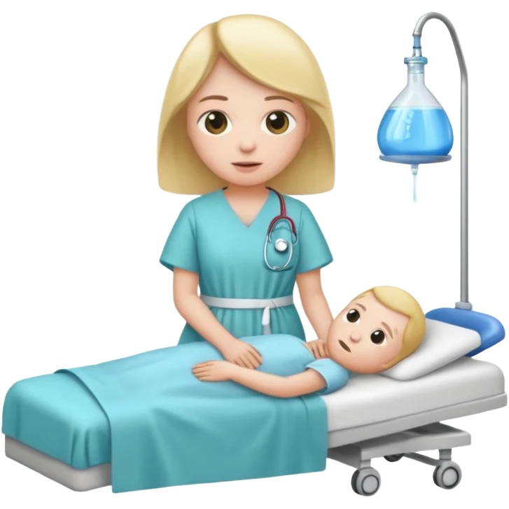 Emoji getting treatment for cystic fibrosis  emoji