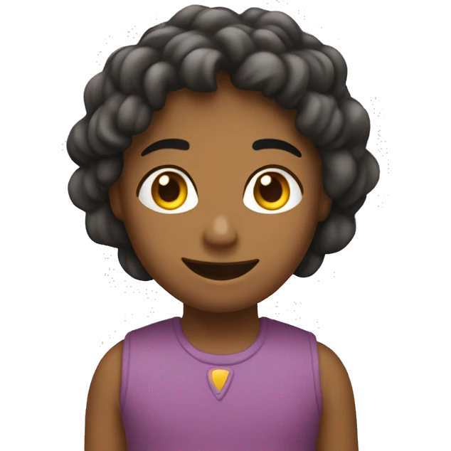 Genera un emojis de tres colores emoji