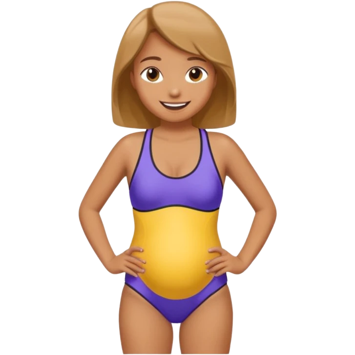 Swore tummy person emoji