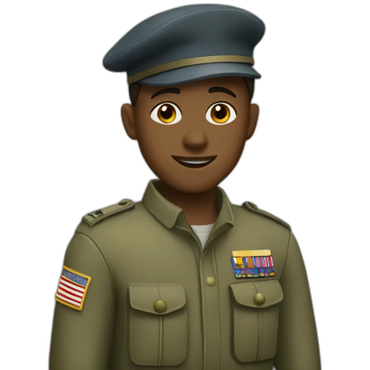 Soldier boy emoji