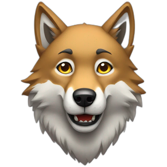Gaming Wolf emoji
