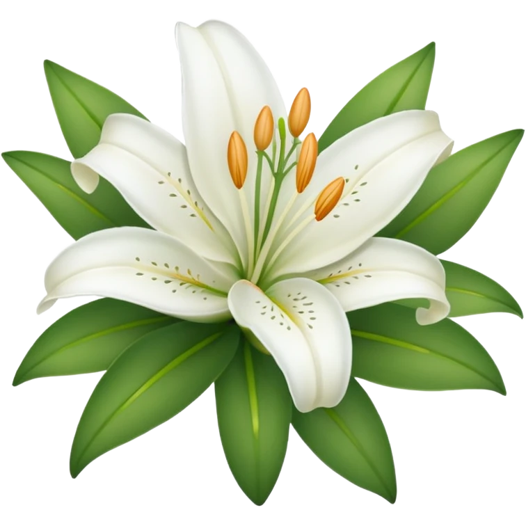 LIRIOS BLLANCOS emoji