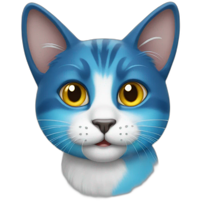 smurf cat emoji