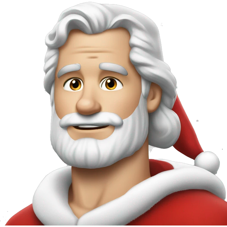 henry cavill as santa claus emoji