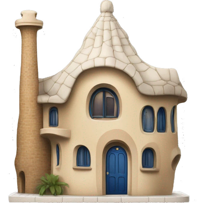 Gaudí house emoji