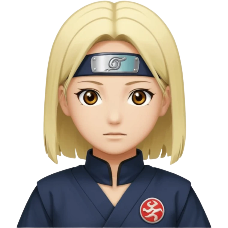 faça um emoji inspirado na personagem Tsunade Senju, do anime Naruto. emoji