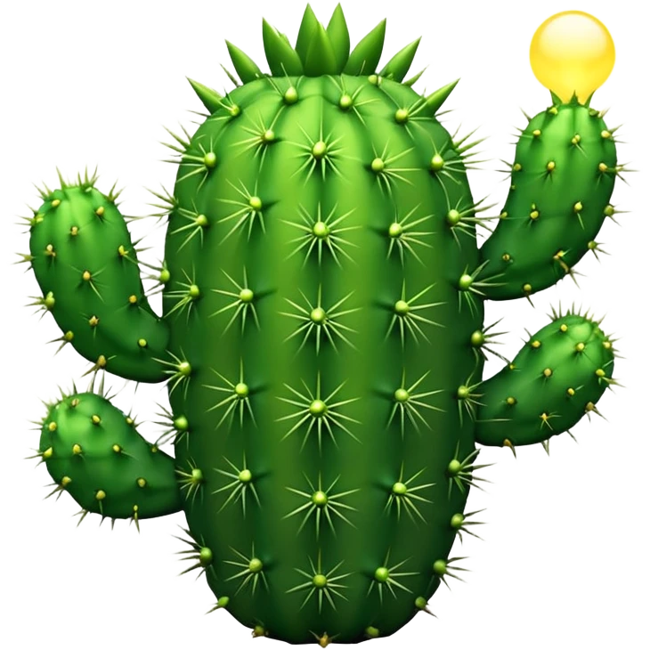 Disco cactus emoji