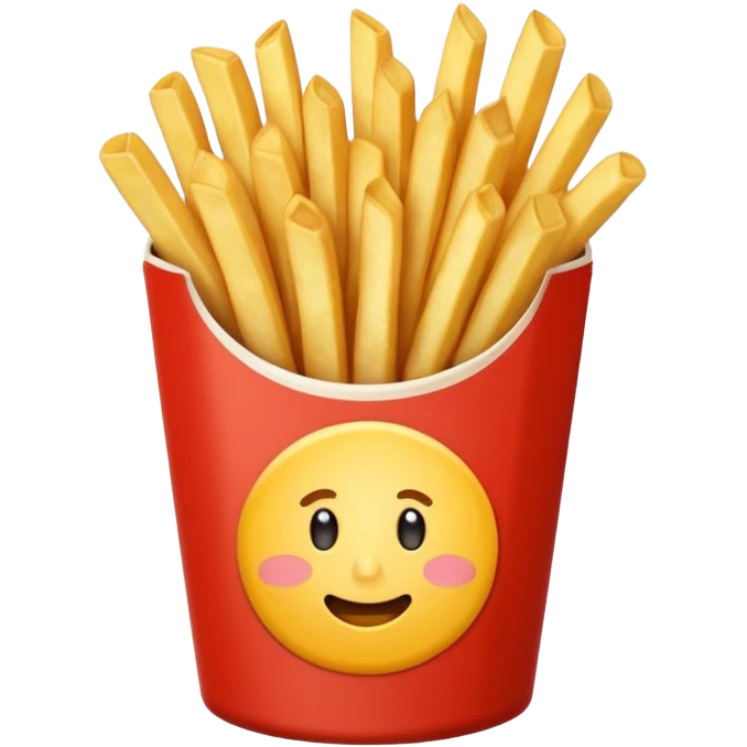 french fries emoji