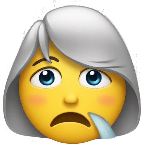 Emoji crying  emoji