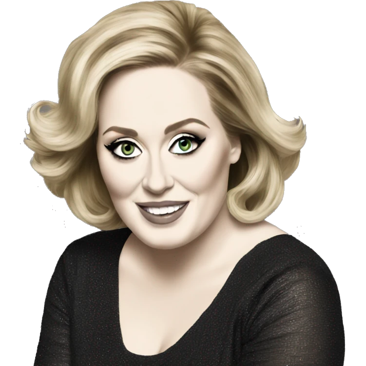 Adele signing  emoji