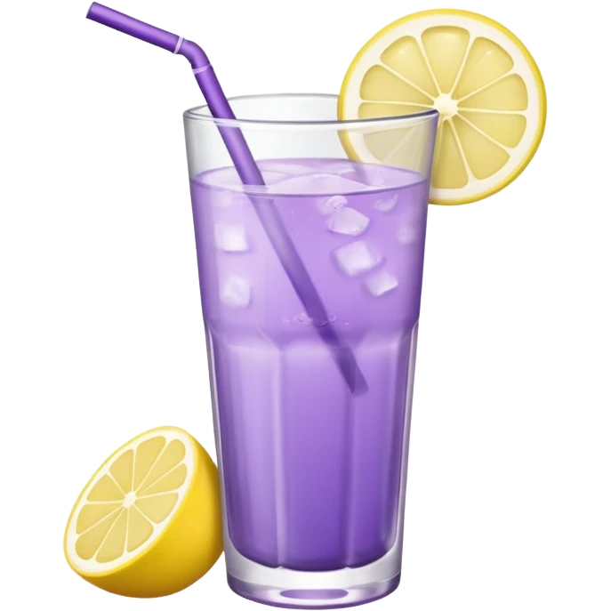 Lavender lemonade emoji