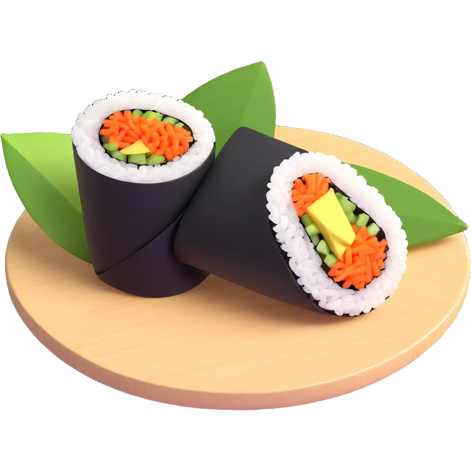 temaki handroll sushi emoji
