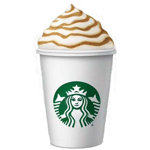 starbucks coffee cup emoji