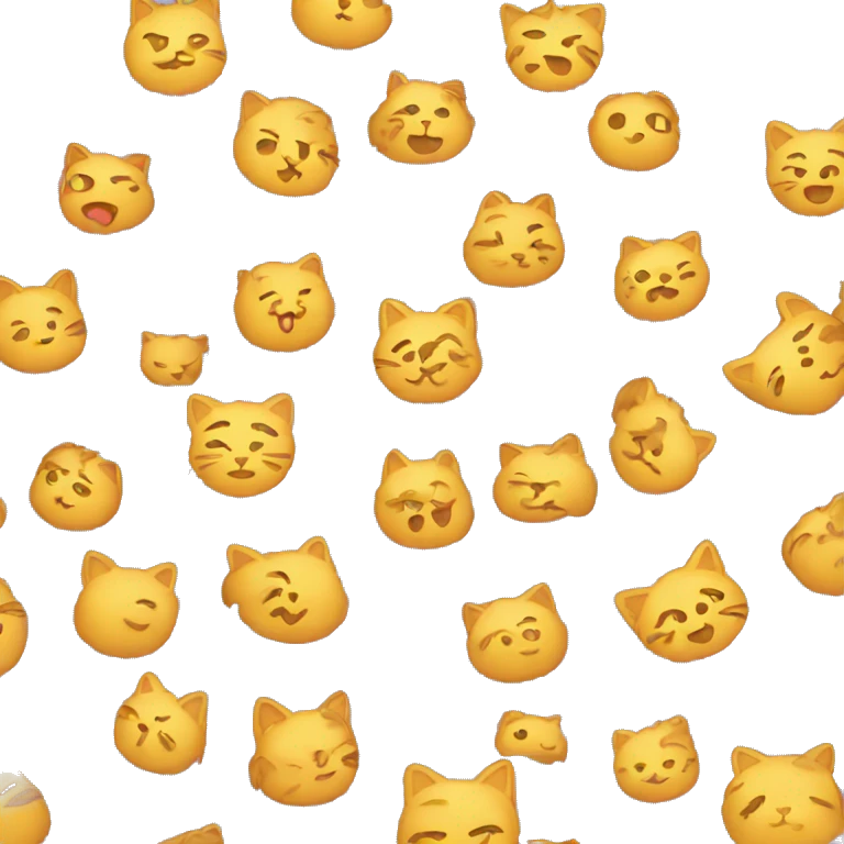 吃东西的猫 emoji