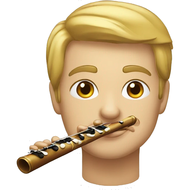 Jouer de la flute emoji