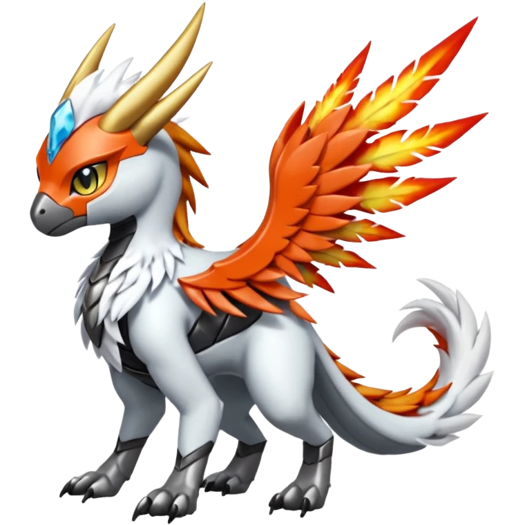 Meloetta-Wargreymon-Kyurem-Trico-Pokémon-Digimon-Fakémon-fusion-hybrid-creature emoji