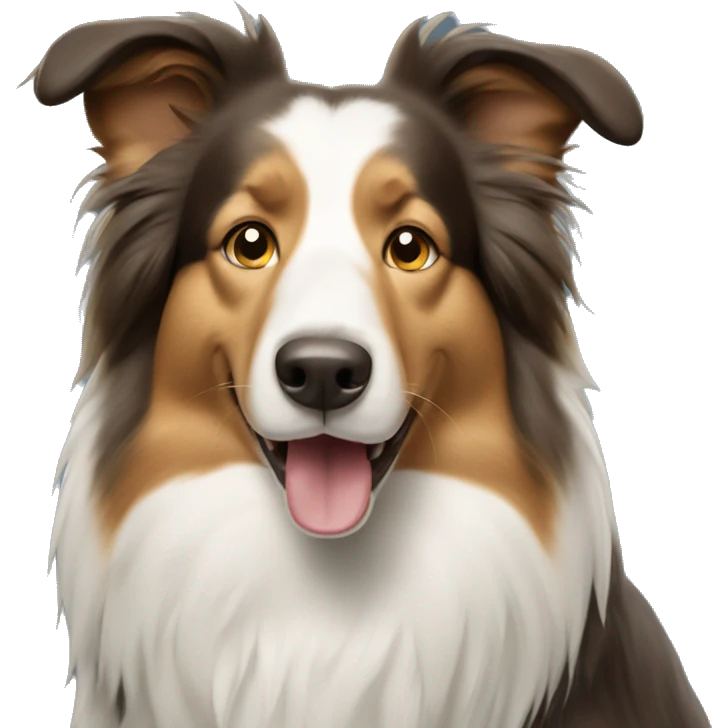 Collie Dog  emoji