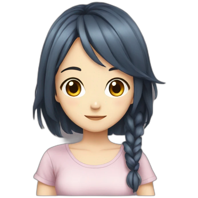 Anime girl emoji