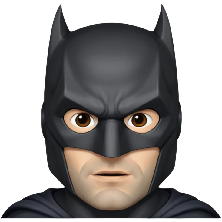 ben affleck batman with mask emoji