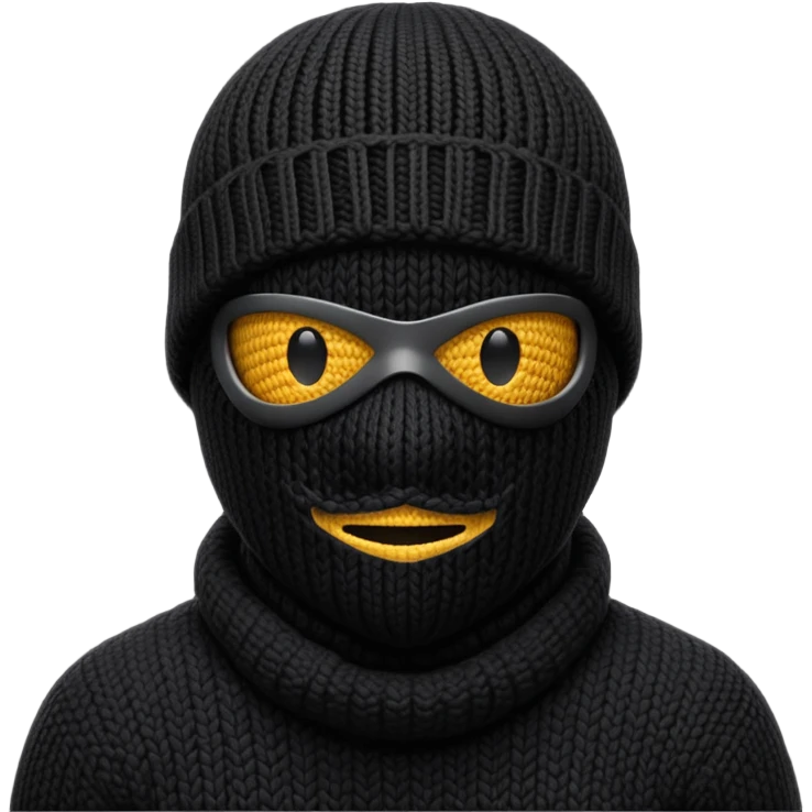 Ski mask emoji