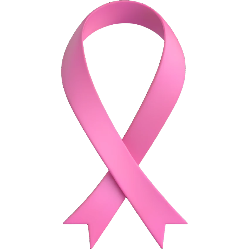 pink ribbon emoji