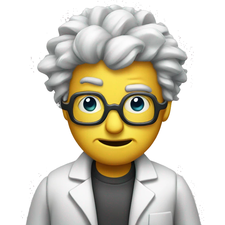 mad scientist robot emoji
