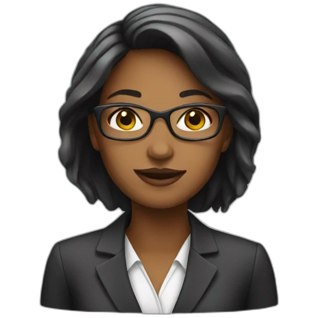 businesswoman emoji