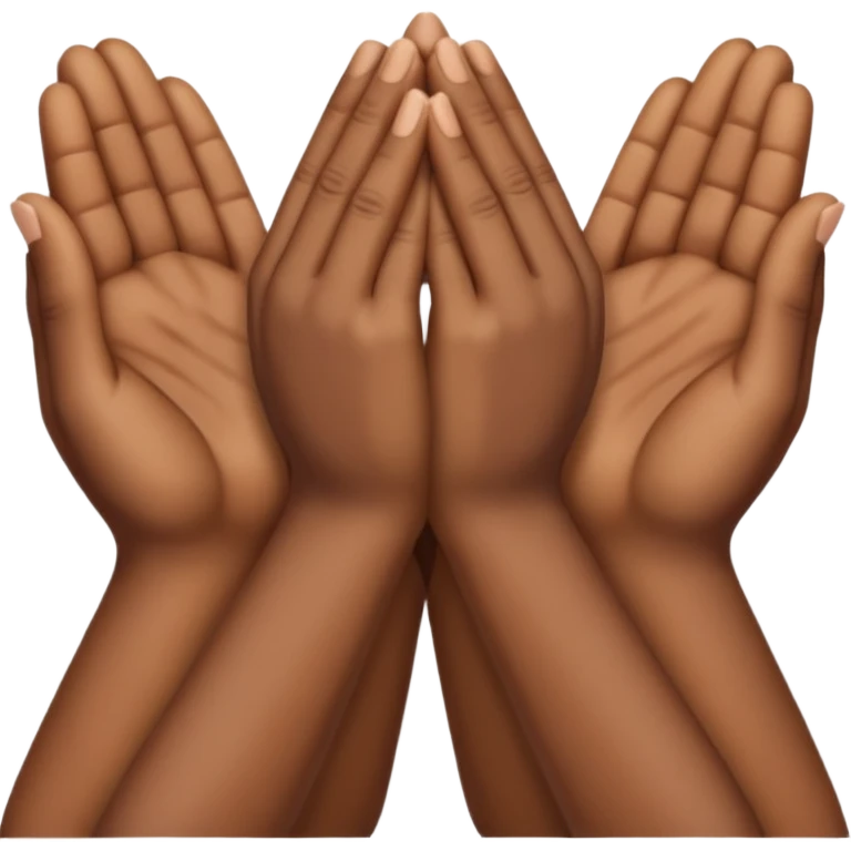 an emoji of hands join in prayers emoji