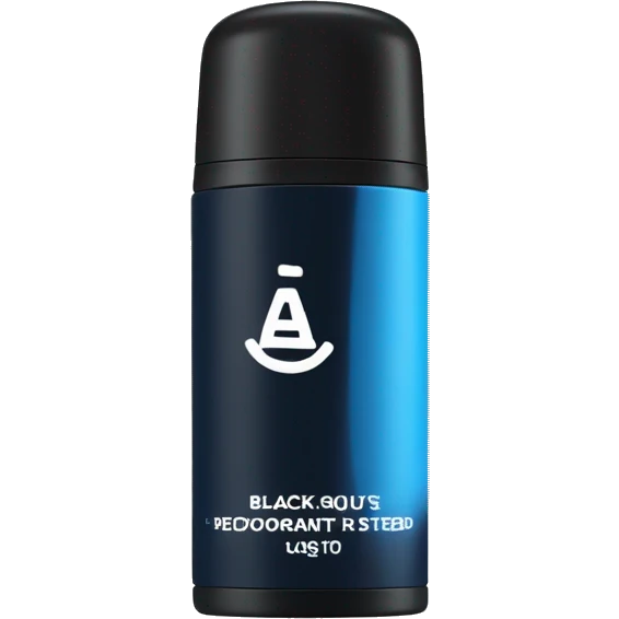 black and blue speed stick deodorant spray  emoji