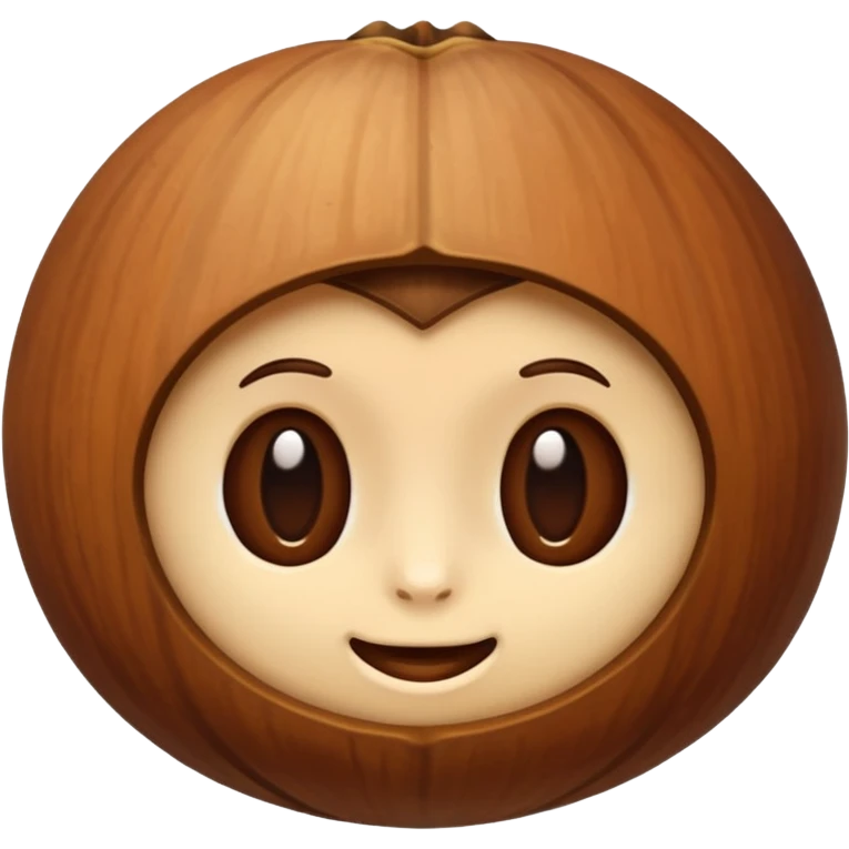 hazelnut emoji