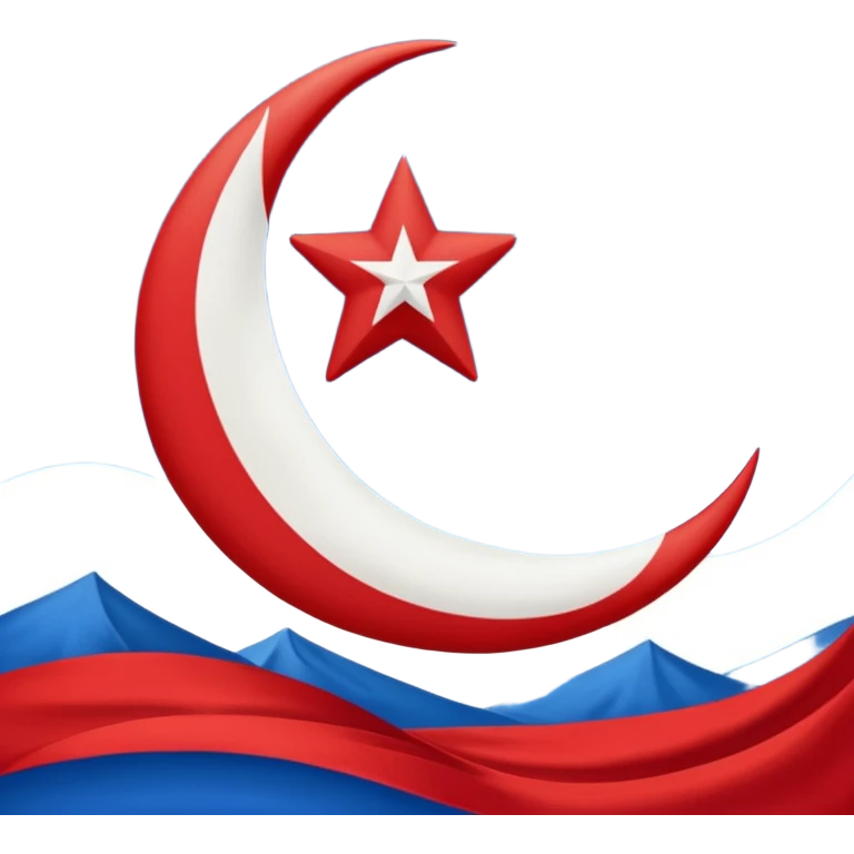 Doğu Türkistan bayrağı emoji