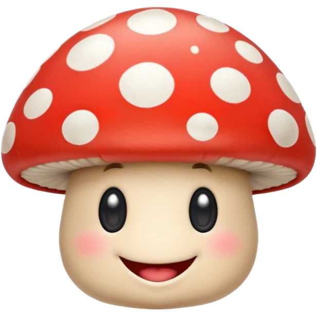 funny mushroom emoji