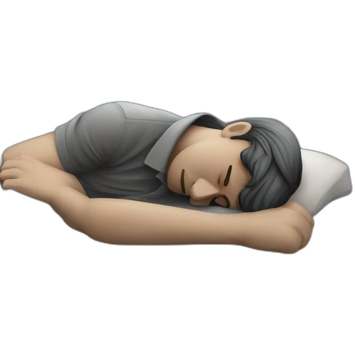 man-sleeping-on-klcc emoji