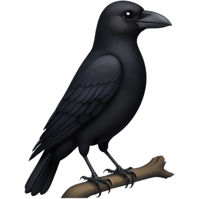 crow emoji