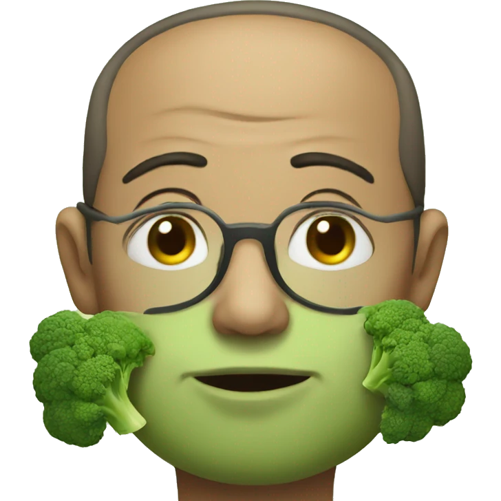 Broccoli human emoji