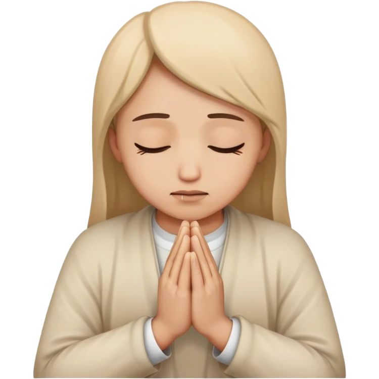 Mix these two emojis together 😣🙏 emoji