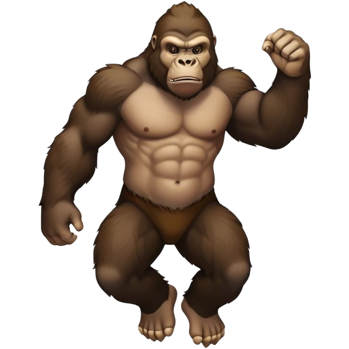 Flying gorilla  emoji