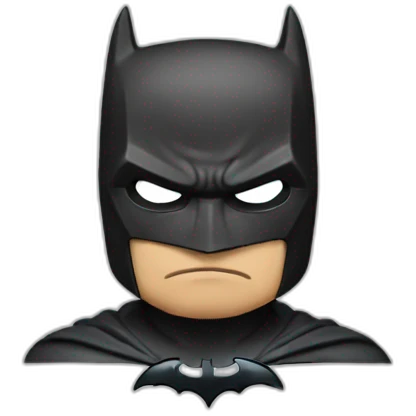 Sad Batman  emoji