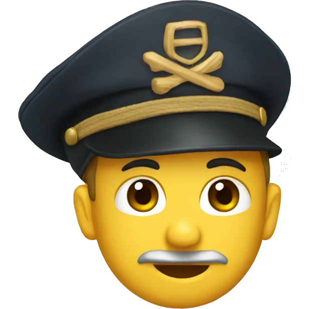 captain hat emoji