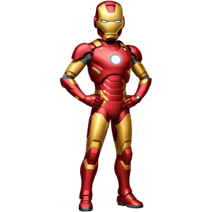 Do just Ironman standing up with arms crossed emoji