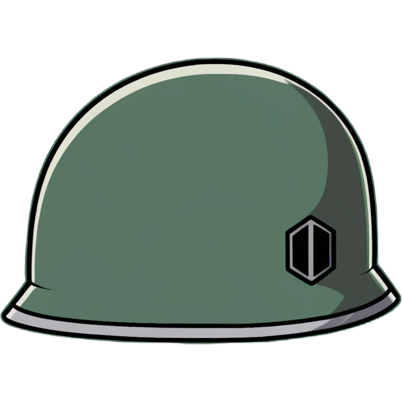 military helmet emoji