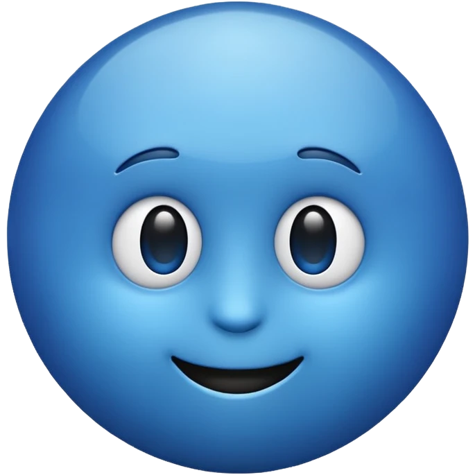 Blue emoji  emoji