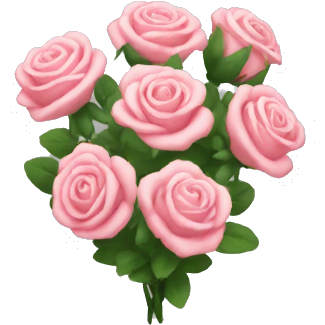 bouquet of bush roses emoji
