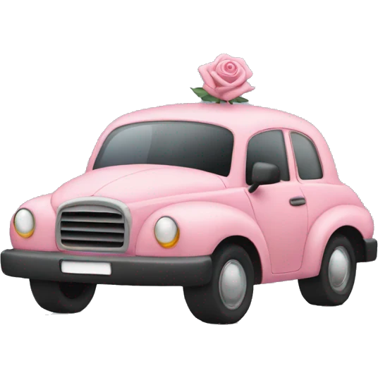 rose driving home emoji