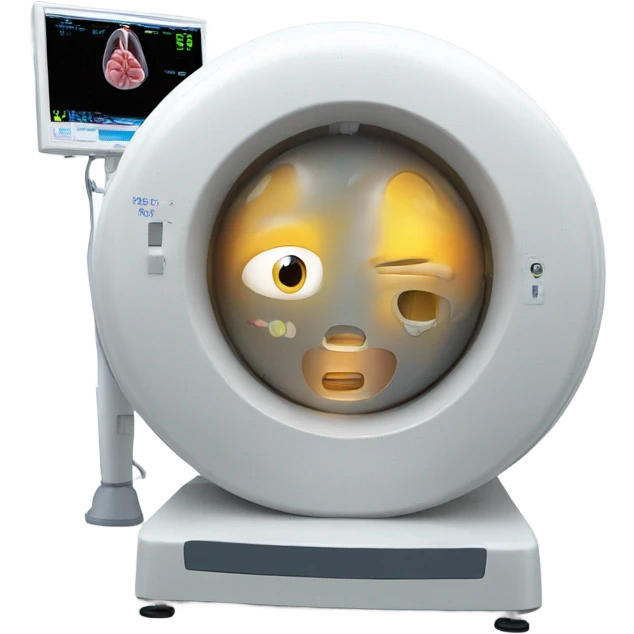 Medical scanner  emoji