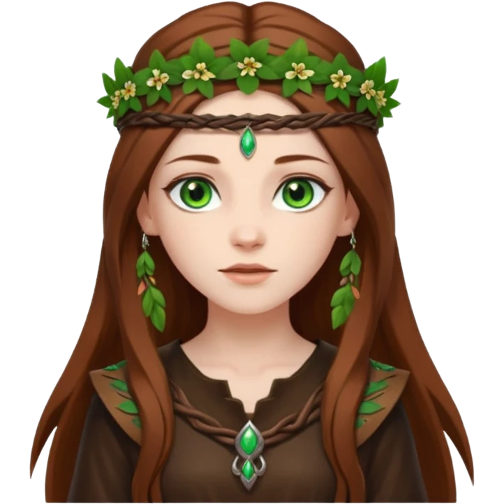 Female druid emoji