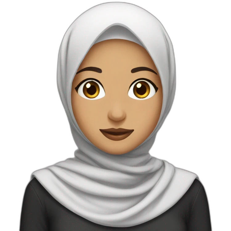 Hijabi girl emoji