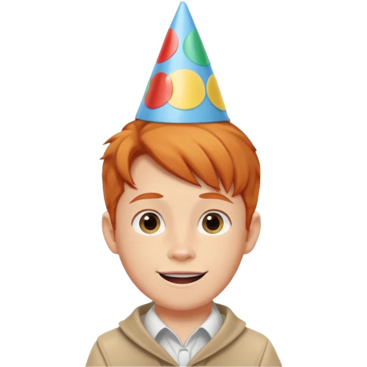 Levi ginger at Disneyland happy birthday emoji